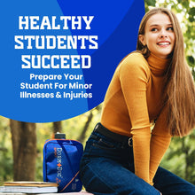 Load image into Gallery viewer, DormDoc SPORT PACK 125pc First Aid Kit- BLUE