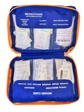Load image into Gallery viewer, DormDoc Sport Pack 125pc First Aid Kit- BLUE