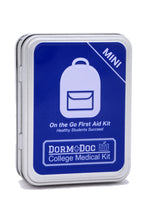 Load image into Gallery viewer, DormDoc Mini Tin 25 Piece BackPack On the Go
