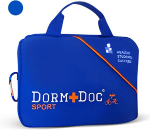 DormDoc Sport Pack 125pc First Aid Kit- BLUE