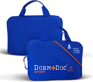 DormDoc Sport Pack 125pc First Aid Kit- BLUE