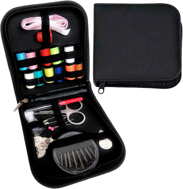 Travel Sewing kit, 56 piece, Black
