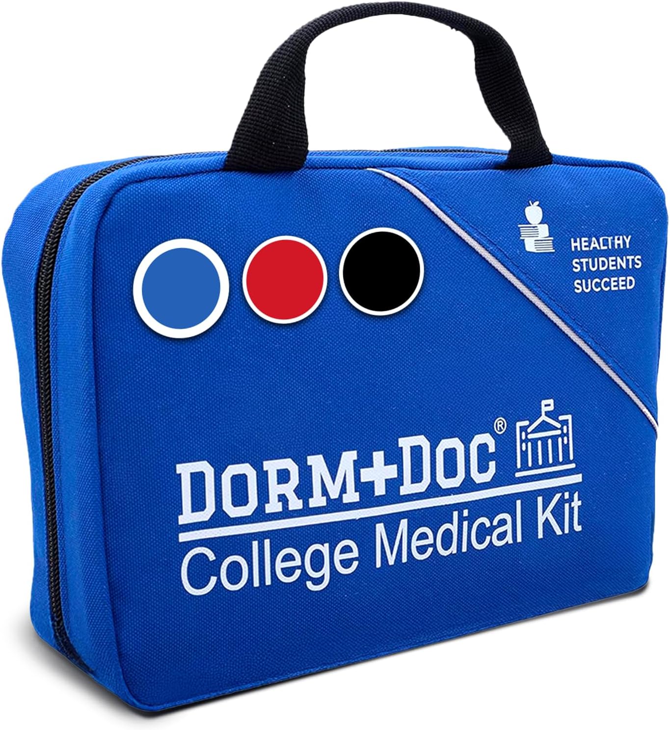 DormDoc 175 Piece First Aid Kit-Blue