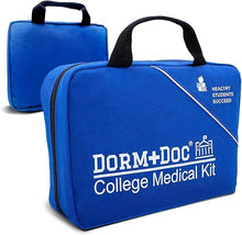 Load image into Gallery viewer, DormDoc 175 Piece First Aid Kit-BLACK (8.60E+11)
