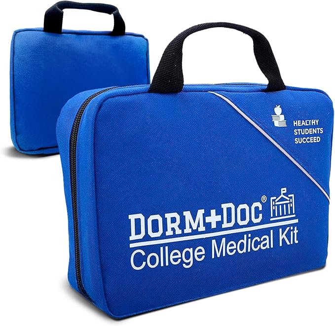 DormDoc 175 Piece First Aid Kit - 3 colors