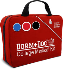 Load image into Gallery viewer, DormDoc 175 Piece First Aid Kit Red (8.60E+11)
