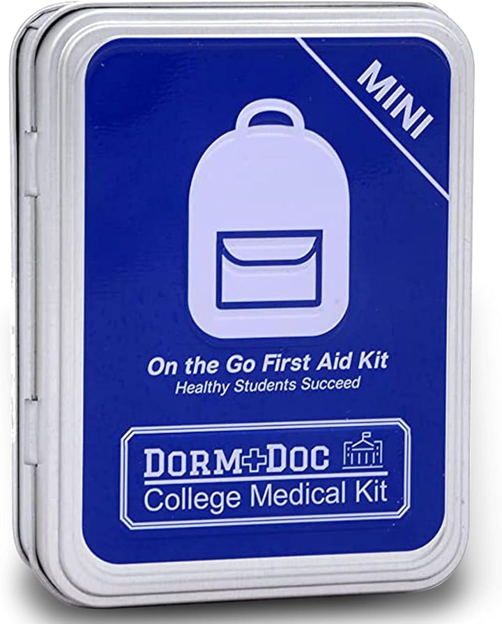 DormDoc Mini Tin 25 Piece First Aid Kit