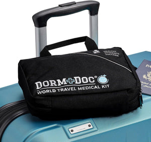 DormDoc World Travel First Aid Kit 200 pc-BLACK (8.60001E+11)