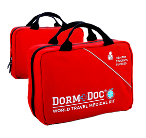 DormDoc World Travel First Aid Medical Kit - 200 Piece