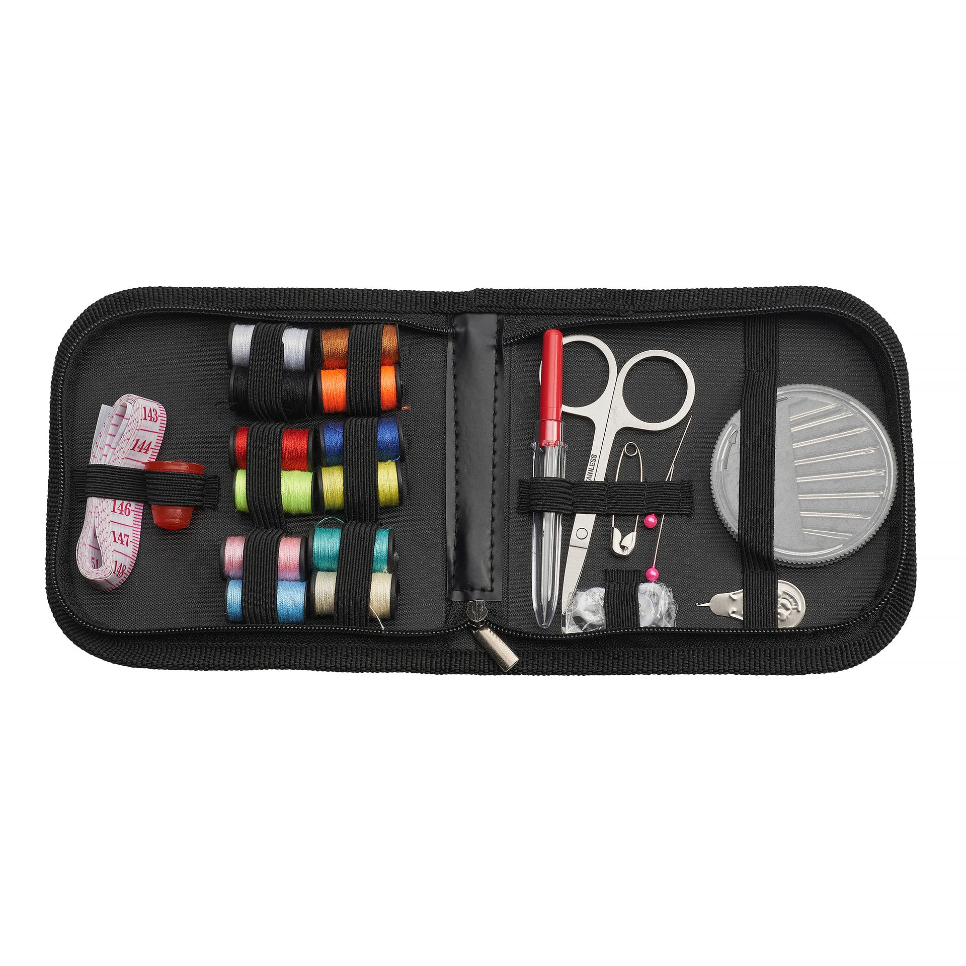 4 pc Bundle. DormDoc 175pc, Mesh Tote, Sewing Kit- MiniTin25pc
