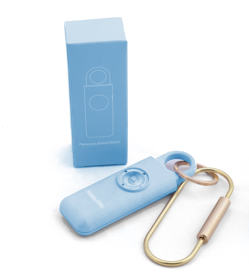 DormDoc Personal Safety Alarm for Women by Women–Loud Siren, Strobe Light and Key Chain