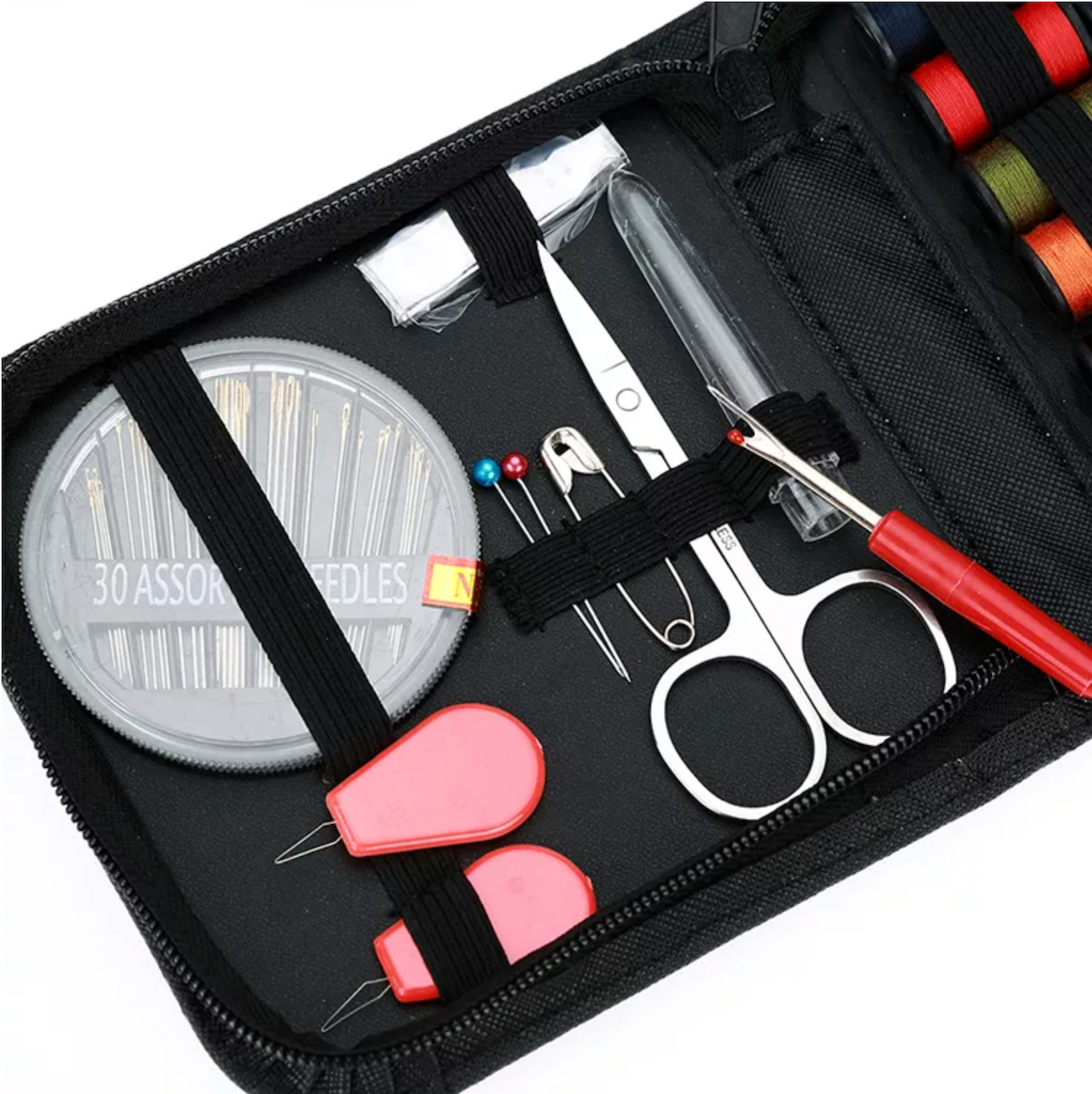 DormDoc Compact Sewing Kit - 56 Pieces