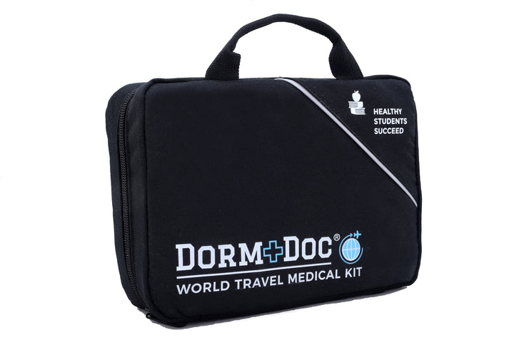 DormDoc World Travel First Aid Medical Kit - 200 Piece; 2 Colors